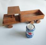Vintage Auto Groot 40cm Hout Vrachtauto Sinterklaas, Kinderen en Baby's, Speelgoed | Houten speelgoed, Ophalen of Verzenden, Gebruikt