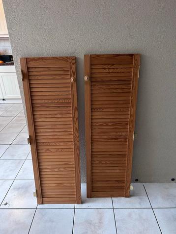 Louvredeurtjes - 38,3x121cm beschikbaar voor biedingen