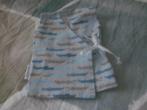 Lichtgrijs/blauwtinten prematuur hemdje/shirtje Neomaatje 38, Nacht- of Onderkleding, Nieuw, Neomaatje, Ophalen of Verzenden