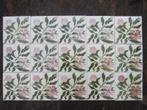 70 stuks art nouveau wandtegels met lichtroze bloem, Antiek en Kunst, Ophalen
