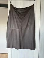 Leather skirt, size 36, brand ARMA, taupe colour, Kleding | Dames, Rokken, Bruin, Arma, Ophalen of Verzenden, Maat 36 (S)