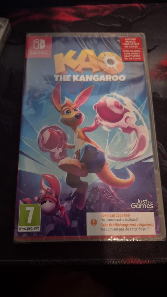 Nitendo switch Kao The Kangaroo, Spelcomputers en Games, Games | Nintendo Switch, Nieuw, Avontuur en Actie, 1 speler, Vanaf 7 jaar