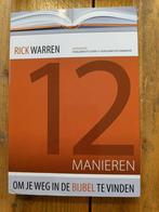 12 manieren om je weg in de Bijbel te vinden., Ophalen of Verzenden, Zo goed als nieuw