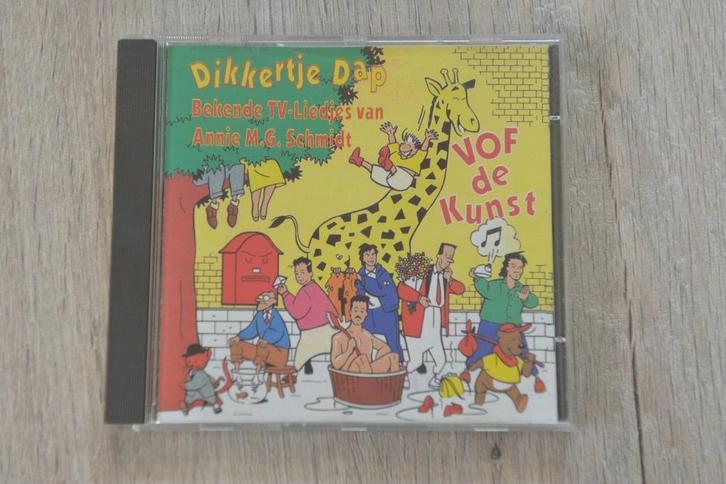 V.O.F. DE KUNST -=- DIKKERTJE DAP BEKENDE TV-LIEDJES, Cd's en Dvd's, Cd's | Kinderen en Jeugd, Muziek, Verzenden