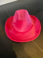 Hoed rose (1 maat) en rood tasje (nieuw), Ophalen of Verzenden, Zo goed als nieuw, Maat 38/40 (M), Carnaval
