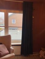 Antraciet verduisterende gordijnen, Ophalen, Gebruikt, 100 tot 150 cm, 200 cm of meer