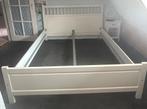 Ikea bed, Huis en Inrichting, Gebruikt, Wit, Tweepersoons, Ophalen of Verzenden