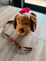 Superleuk kerst knuffelhondje die loopt en danst, Ophalen of Verzenden, Zo goed als nieuw, Htl