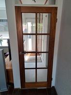 Binnen deur rechts draaiend, Binnendeur, Ophalen of Verzenden, 200 tot 215 cm, Glas