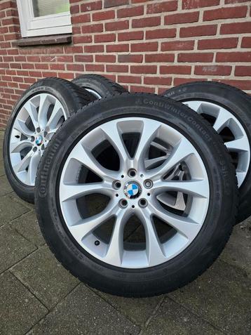 5x120 Origineel BMW 19 inch velgen Continental Winterbanden beschikbaar voor biedingen