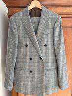 Nieuw Reiss Double Breasted Pak Grijs Ruit Maat 48 (M), Maat 48/50 (M), Ophalen of Verzenden, Zo goed als nieuw, Reiss