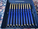 Capitol Vulpennen . Blauw met Zwart .Nieuw en Ongebruik,, Ophalen of Verzenden, Nieuw, Vulpen, Overige merken