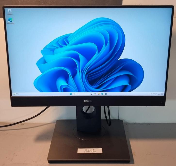 Dell OptiPlex i5-8500, 8GB RAM, Windows 11 (23,8 Inch), Computers en Software, Desktop Pc's, Gebruikt, 2 tot 3 Ghz, SSD, 8 GB