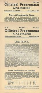Gez. Ajax programma 's ten tijde van de Tweede Wereldoorlog, Verzamelen, Ophalen, Ajax