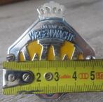 UNIEK Mini A.N.W.B. Wegenwacht schildje met steuntje., Ophalen of Verzenden, Gebruikt, Gebruiksvoorwerp