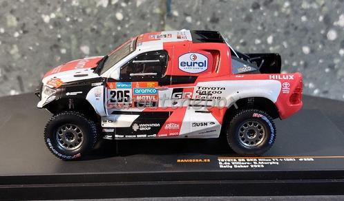 Toyota GR DKR Hilux #205 rally Dakar 2023 1:43 Ixo 1152, Hobby en Vrije tijd, Modelauto's | 1:43, Nieuw, Auto, Overige merken