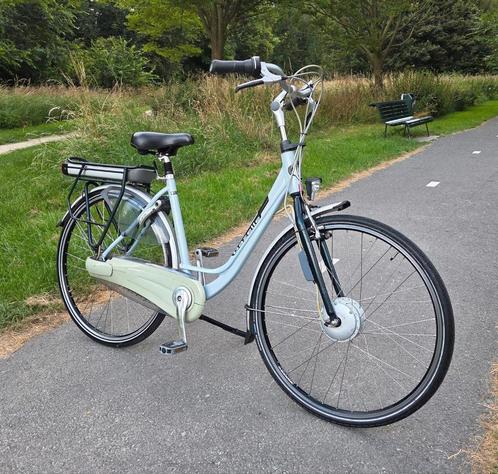 Elektrische Damesfiets Gazelle pure innergy, Fietsen en Brommers, Elektrische fietsen, Gebruikt, Gazelle, 47 tot 51 cm, 50 km per accu of meer