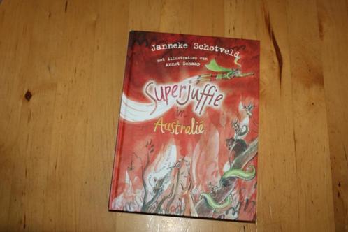 Superjuffie in Australie, Janneke Schotveld, Boeken, Kinderboeken | Jeugd | onder 10 jaar, Gelezen, Fictie algemeen, Ophalen of Verzenden