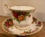 Kop en Schotel - Royal Albert Old Country Roses, Huis en Inrichting, Gebruikt, Ophalen of Verzenden, Overige stijlen, Kop(pen) en/of Schotel(s)