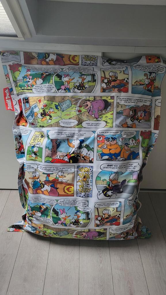 Donald Duck Zitzak - Uniek!, Huis en Inrichting, Zitzakken, Gebruikt, Zitzak, Overige kleuren, Ophalen