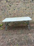 Flinke stevige klaptafel ., Tuin en Terras, Ophalen of Verzenden, Gebruikt, Rechthoekig, Kunststof