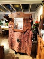 Antieke spiegel wandspiegel, Gebruikt, Minder dan 100 cm, Hout, Ophalen