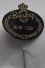 Pin - BENSDORP 1840-1965, Verzamelen, Ophalen, Zo goed als nieuw, Merk, Speldje of Pin