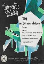 Ba24 bladmuziek tief in deinen augen rene carol, Gebruikt, Klassiek, Ophalen of Verzenden, Artiest of Componist