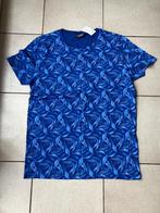 Nieuw blauw gekleurd T shirt - Maat L, Ophalen of Verzenden, Nieuw, Blauw