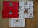5 handdoeken met beer, Ophalen of Verzenden, Handdoek, Zo goed als nieuw, Overige kleuren