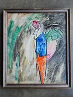 Modern schilderij acryl op doek kunstwerk Paolo Ambrosio, Antiek en Kunst, Ophalen