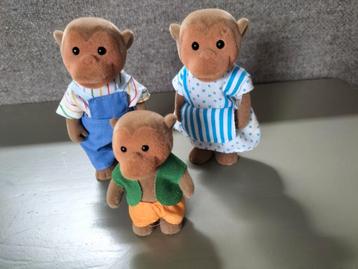 Apen familie sylvanian beschikbaar voor biedingen