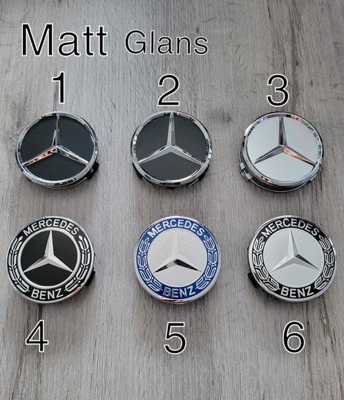 Mercedes naafdoppen naafkappen 75mm 68mm 60mm NIEUW, Auto diversen, Wieldoppen, Nieuw, Ophalen of Verzenden