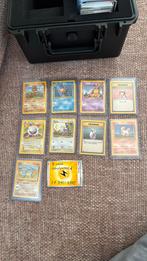 Pokemon base set kaarten 1999 NM alleen in 1 koop, Ophalen of Verzenden, Nieuw, Meerdere kaarten