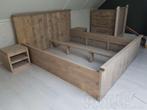 Nieuw stevig stoer bed steigerhout, Huis en Inrichting, Slaapkamer | Bedden, Overige kleuren, Steigerhout, Ophalen of Verzenden