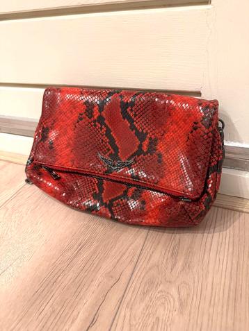 Zadig & Voltaire Rocky python rood/zwart beschikbaar voor biedingen