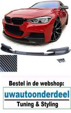 Spoiler Voorspoiler Carbon Look Voor Bmw 3 Serie F30 F31 M P, Ophalen of Verzenden, Automotive Parts, A.parts@hotmail.nl, Trasmolenlaan 12 3447 GZ Woerden