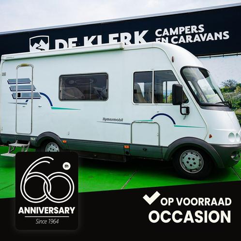 Hymer B544 Automaat (bj 2004), Caravans en Kamperen, Campers, Bedrijf, tot en met 4, Integraal, Hymer, Diesel, Automaat, 6 tot 7 meter