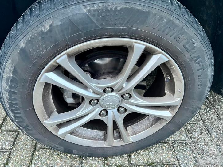 Toyota Rav4 17inch velgen + winterbanden, Auto-onderdelen, Banden en Velgen, Velg(en), Zomerbanden, 17 inch, 225 mm, Ophalen