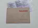 paspoort mapje ~ paspoort hoesje ~ Toblerone, Ophalen of Verzenden, Nieuw, Overige kleuren, Overige merken