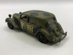 Solido 32 Citroen 15 Six 1939 FFI zeldzaam -GOED- M18, Gebruikt, Auto, Solido, Ophalen of Verzenden