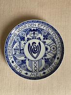 Wandbord Porceleyne Fles Ver. Effectenhandel 1926, Ophalen