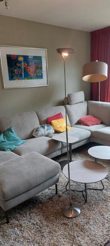 Steinhauer vloerlamp zilverkleurig verstelbaar beschikbaar voor biedingen