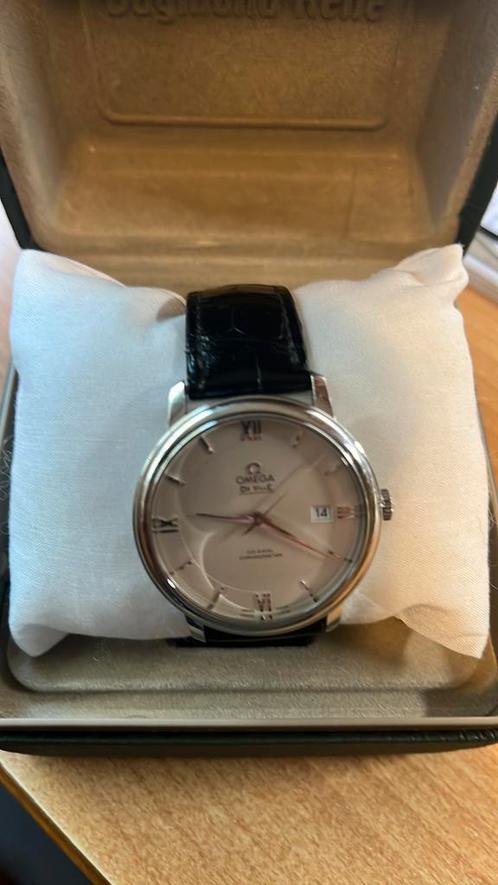 Omega De Ville co-axial Chronometer met Datum, Sieraden, Tassen en Uiterlijk, Horloges | Heren, Zo goed als nieuw, Polshorloge