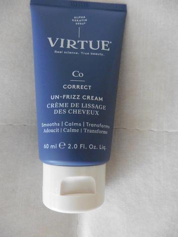 Virtue un frizz cream smooths calme haar crème beschikbaar voor biedingen