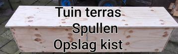 Tuinkisten tuinbox tuinberging tuingereedschap terraskist beschikbaar voor biedingen