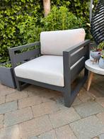 Mooie lounge stoel met kussen INTRATUIN, Tuin en Terras, Tuinsets en Loungesets, Ophalen of Verzenden, Zo goed als nieuw, Wicker