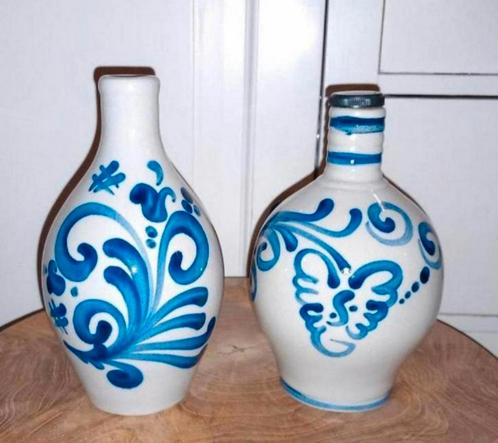 2x verschillende Sonnema kruiken, Zoutglazuur., Huis en Inrichting, Woonaccessoires | Vazen, Zo goed als nieuw, Minder dan 50 cm