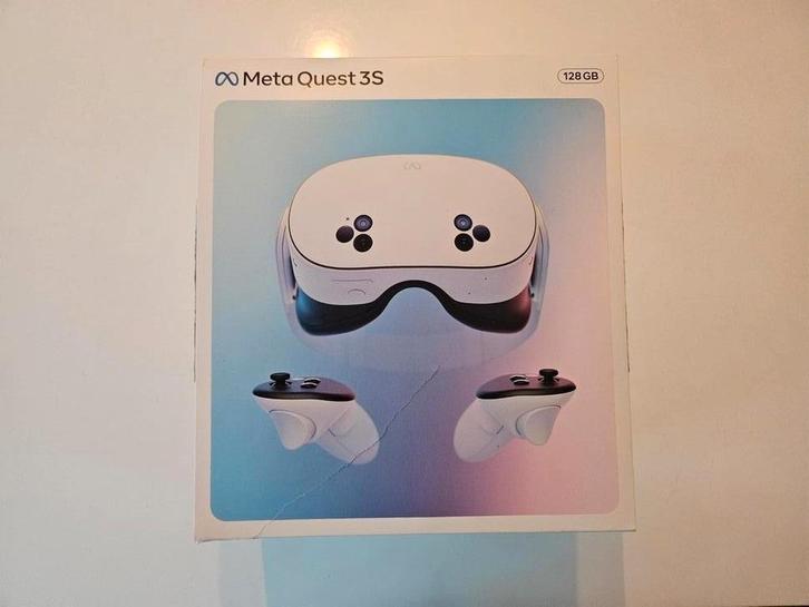 Meta Quest 3S 128GB - Zo goed als nieuw!, Spelcomputers en Games, Virtual Reality, Zo goed als nieuw, Overige platformen, VR-bril