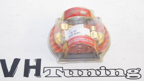 Audiopipe Q-121 gold RCA haaks tulp 2 stuks, Auto diversen, Autospeakers, Ophalen of Verzenden